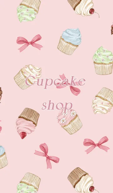 [LINE着せ替え] Cupcake shopの画像1