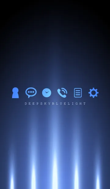 DEEPSKY BLUE LIGHT 2の着せ替えメイン画像