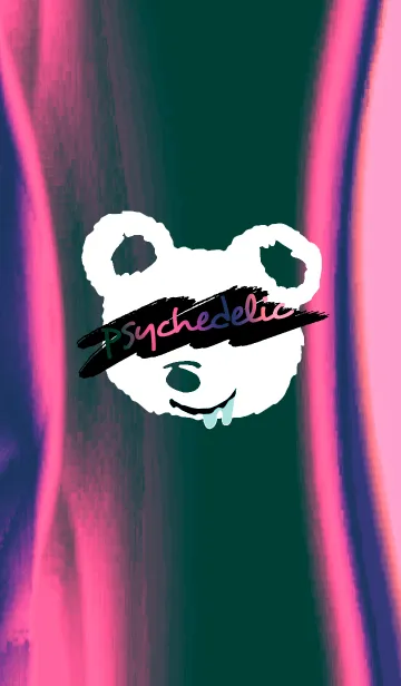 [LINE着せ替え] サイケデリック ベア 11の画像1