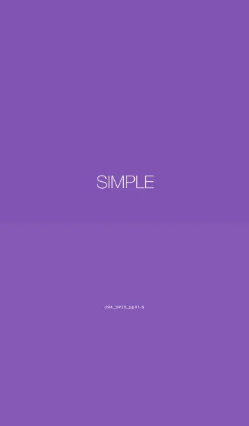 [LINE着せ替え] d94_25_パープル1-6の画像1