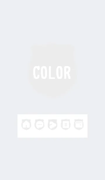 [LINE着せ替え] bw color V01の画像1