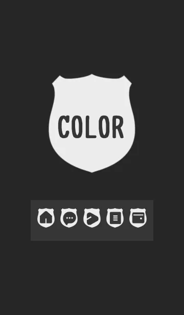 [LINE着せ替え] bw color V02の画像1