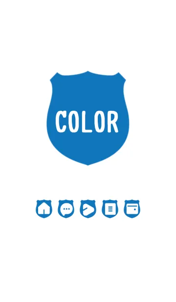 [LINE着せ替え] bw color V04の画像1