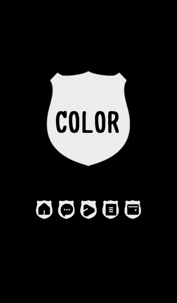 [LINE着せ替え] bw color V05の画像1