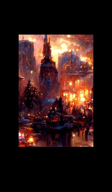 [LINE着せ替え] クリスマスの街 #5_26。の画像1