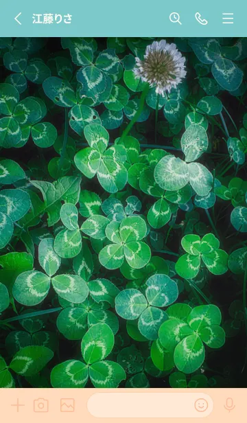 [LINE着せ替え] 本物ラッキークローバーズ #34の画像2