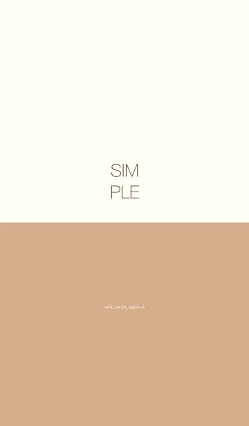 [LINE着せ替え] 494_24_ベージュ2-6の画像1