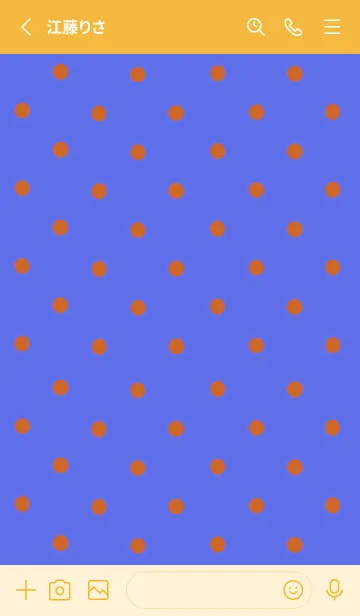 [LINE着せ替え] シンプル ミニ ドット 149の画像2