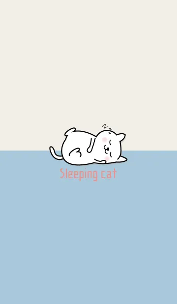 [LINE着せ替え] I am a Sleeping cat 45の画像1