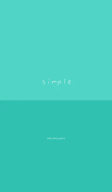 [LINE着せ替え] D95_26_グリーン8-6の画像1