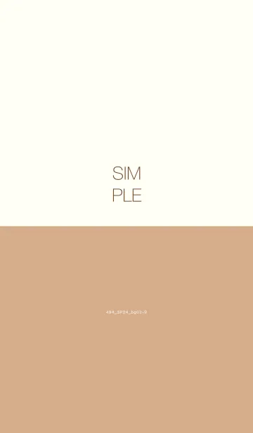 [LINE着せ替え] 494_24_ベージュ2-9の画像1