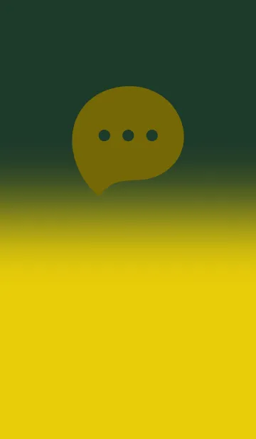 [LINE着せ替え] Deep Green & Deep Yellow Theme V3 (JP)の画像1