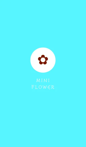 [LINE着せ替え] ミニ フラワー 153の画像1