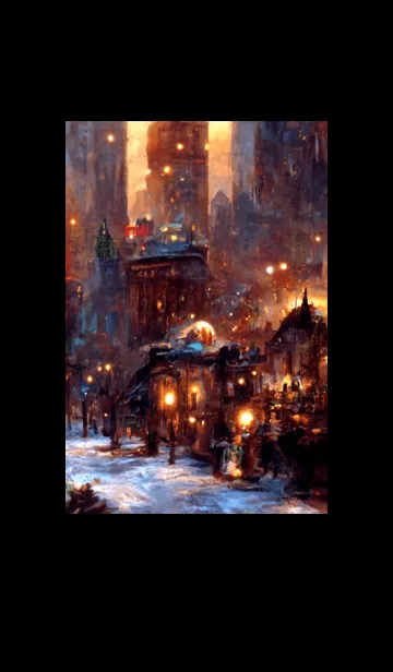 [LINE着せ替え] クリスマスの街 #5_11。の画像1