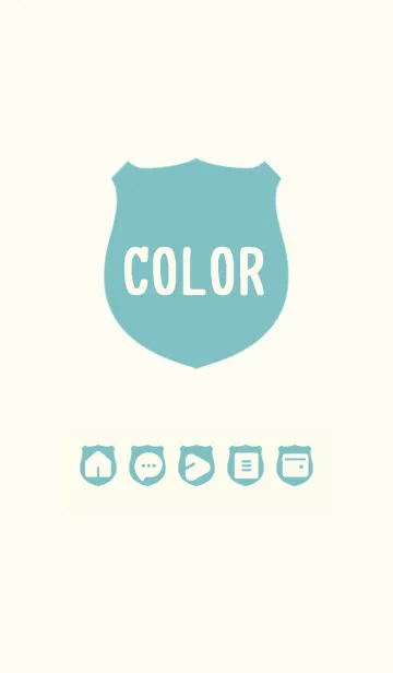 [LINE着せ替え] green color V07の画像1