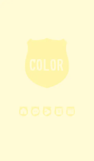 [LINE着せ替え] yellow color V05の画像1
