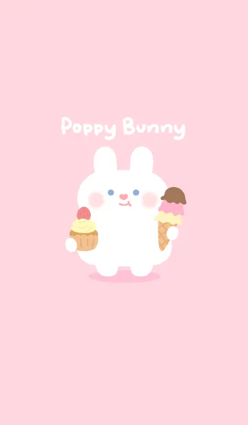 [LINE着せ替え] Poppy Bunnyの画像1