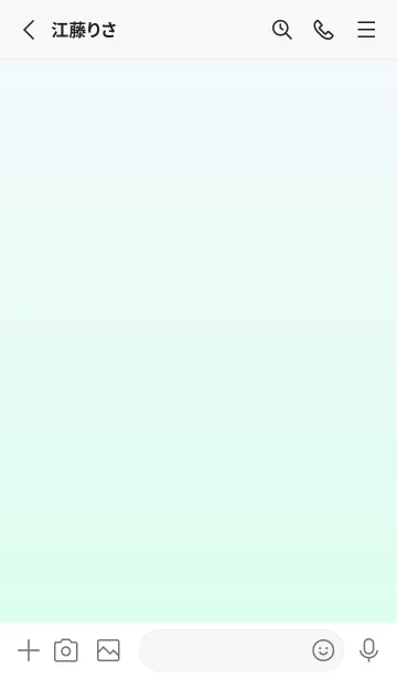 [LINE着せ替え] ゴーストスモーク★パステルグリーン1.TKCの画像2