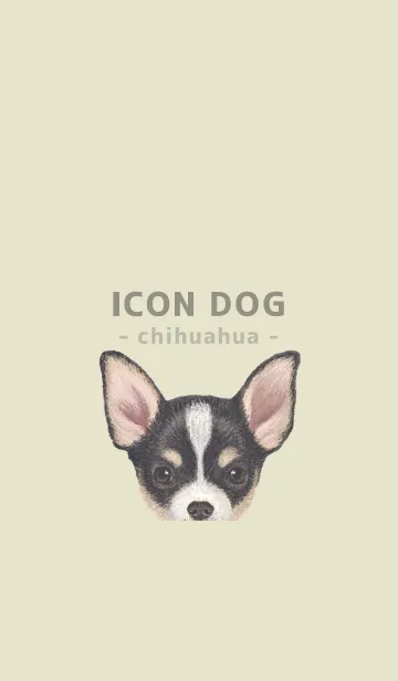 [LINE着せ替え] ICON DOG - チワワ - PASTEL YE/03の画像1