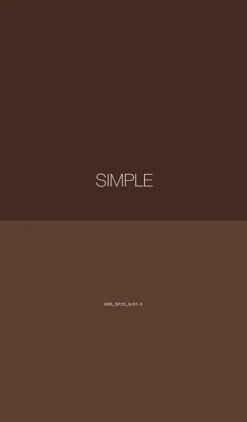 [LINE着せ替え] 895_25_ブラウン1-3の画像1