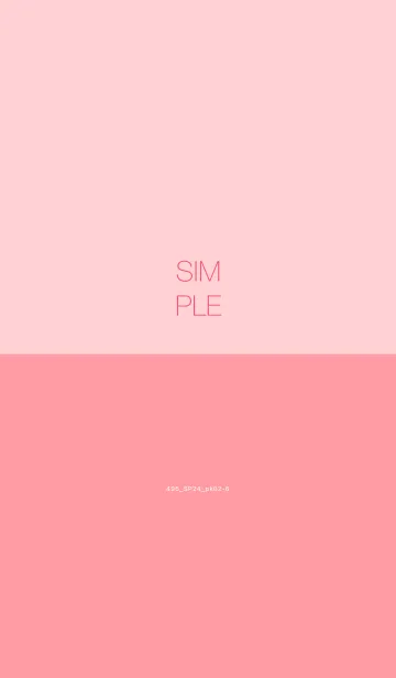 [LINE着せ替え] 495_24_ピンク2-6の画像1