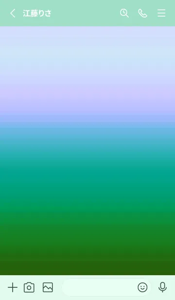 [LINE着せ替え] シンプル グラデーション _33の画像2