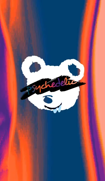 [LINE着せ替え] サイケデリック ベア 13の画像1