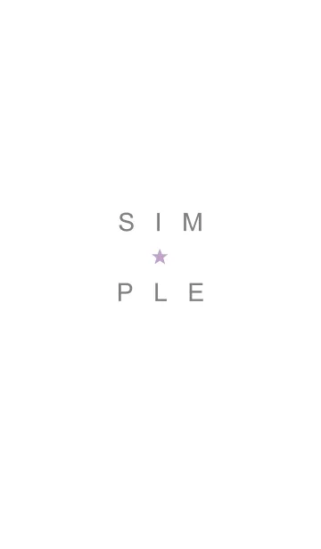 [LINE着せ替え] SIMPLE.STAR 5の画像1