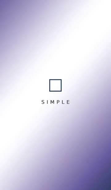 [LINE着せ替え] シンプル □ 14の画像1