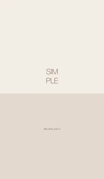 [LINE着せ替え] Q95_24_ブラウン2-3の画像1