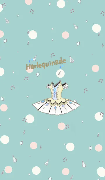 [LINE着せ替え] パステルバレエ 「アレルキナーダ」の画像1