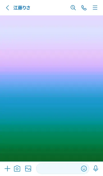 [LINE着せ替え] シンプル グラデーション _34の画像2