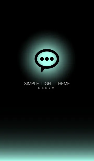 [LINE着せ替え] SIMPLE LIGHT ICON-GRADATION 22の画像1