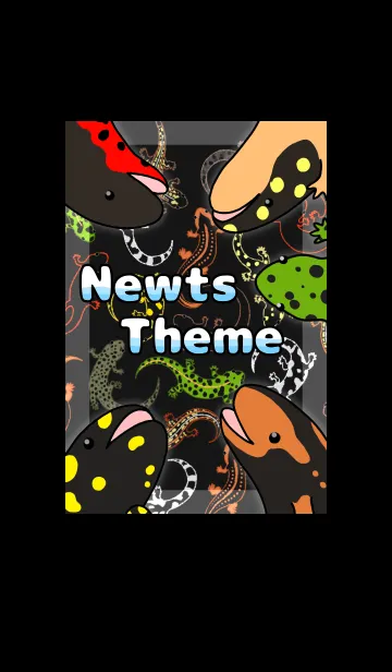 [LINE着せ替え] イモリの着せかえの画像1