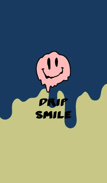 [LINE着せ替え] ドリップ スマイル _7の画像1