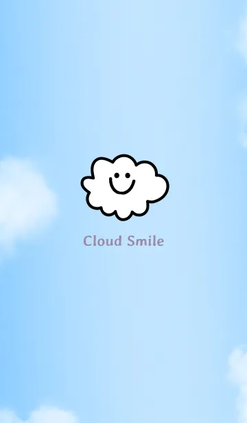 [LINE着せ替え] クラウド スマイル 30の画像1