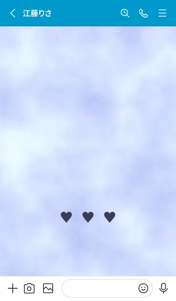 [LINE着せ替え] ♥♥♥15の画像2