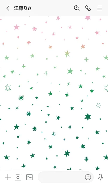 [LINE着せ替え] ミニ スターズ _56の画像2