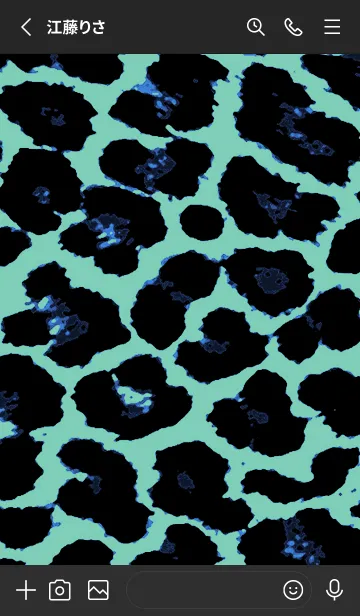 [LINE着せ替え] カラー レオパード 125の画像2