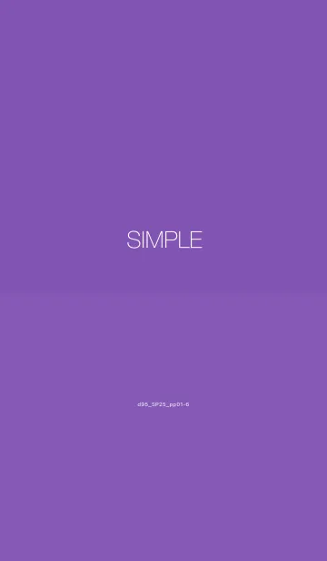 [LINE着せ替え] d95_25_パープル1-6の画像1