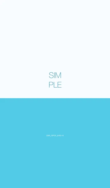 [LINE着せ替え] Q95_24_ブルー3-6の画像1