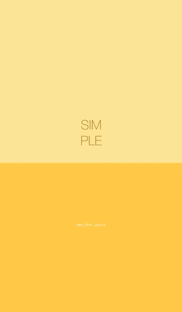 [LINE着せ替え] Q95_24_イエロー3-6の画像1