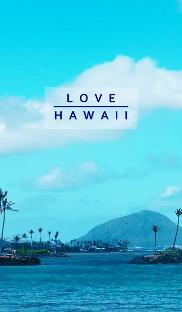 [LINE着せ替え] I LOVE HAWAII-MEKYM 42の画像1