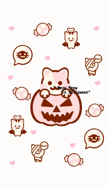 [LINE着せ替え] Halloween Pastel version 2の画像1