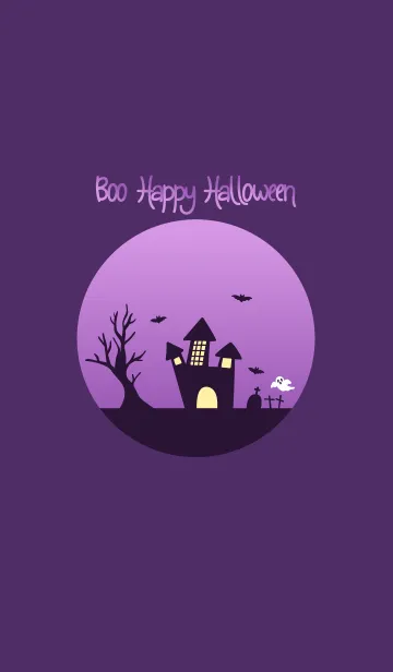[LINE着せ替え] Boo Happy Halloweenの画像1