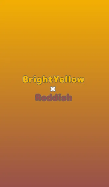 [LINE着せ替え] 山吹色★小豆色.TKCの画像1