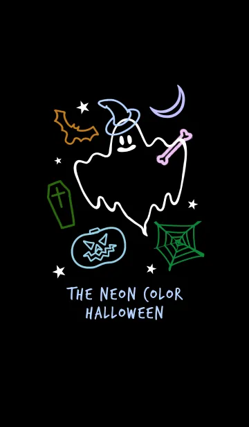 [LINE着せ替え] ネオンカラー ハローウィン 20の画像1