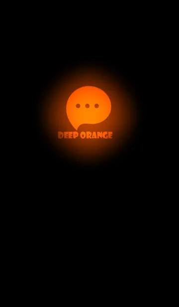 [LINE着せ替え] Deep Orange  Light Theme V3 (JP)の画像1