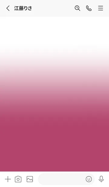 [LINE着せ替え] Raspberry Rose & White Theme V.2 (JP)の画像2