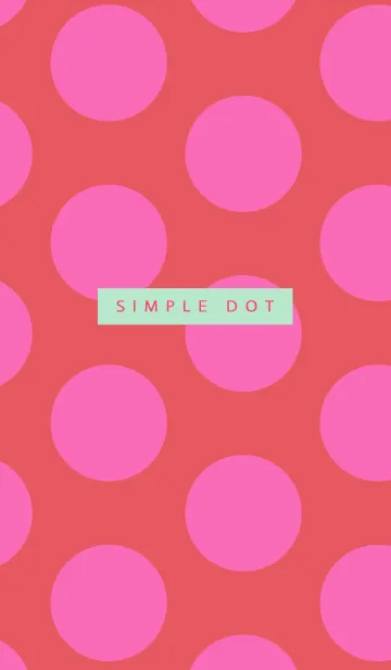 [LINE着せ替え] シンプル ドット 163の画像1